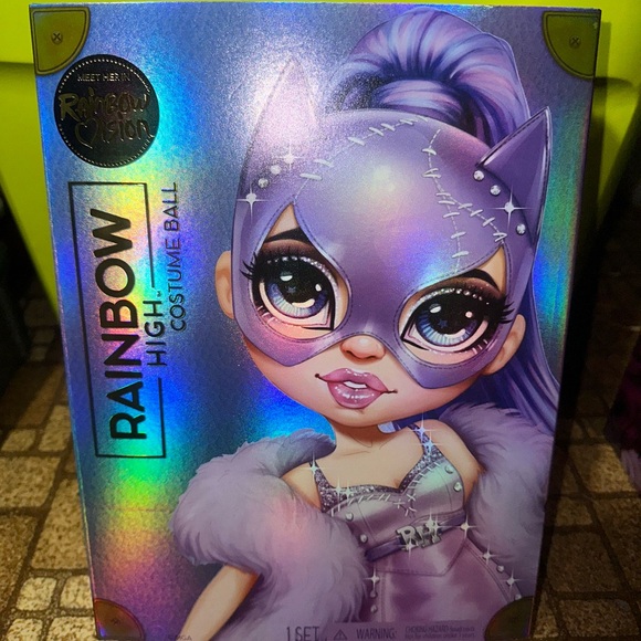 Rainbow high costume ball doll lot